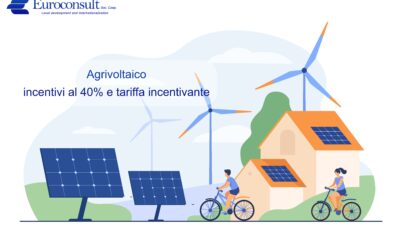 Agrivoltaico: incentivi al 40% e tariffa incentivante